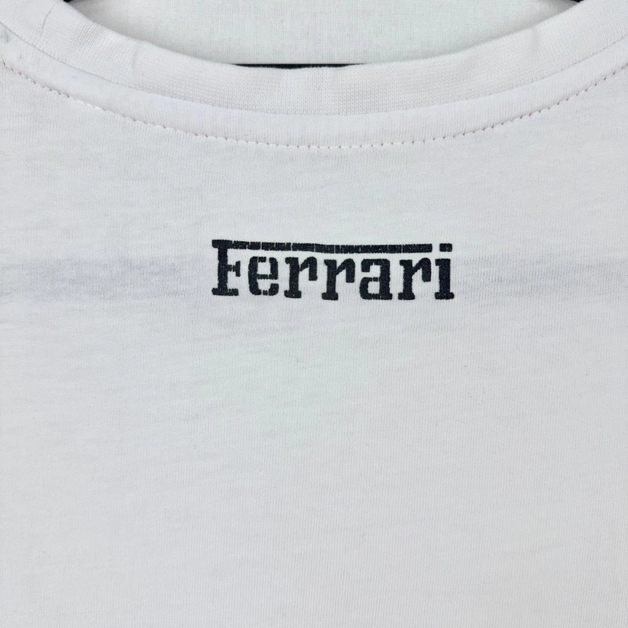 Ferrari Vintage Logo Grafisch T-Shirt Wit M – photo 6